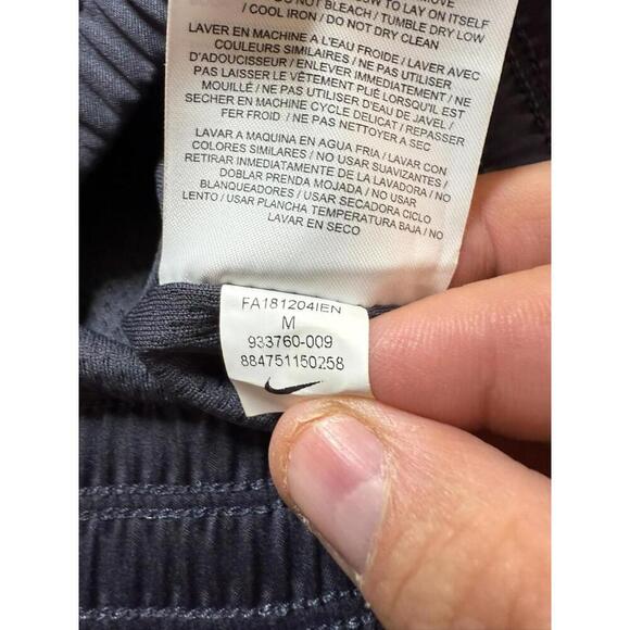 Nike Women's MEDIUM Court Stadium Tennis Jacket Black Purple Green 933760-009 - Picture 3 of 5